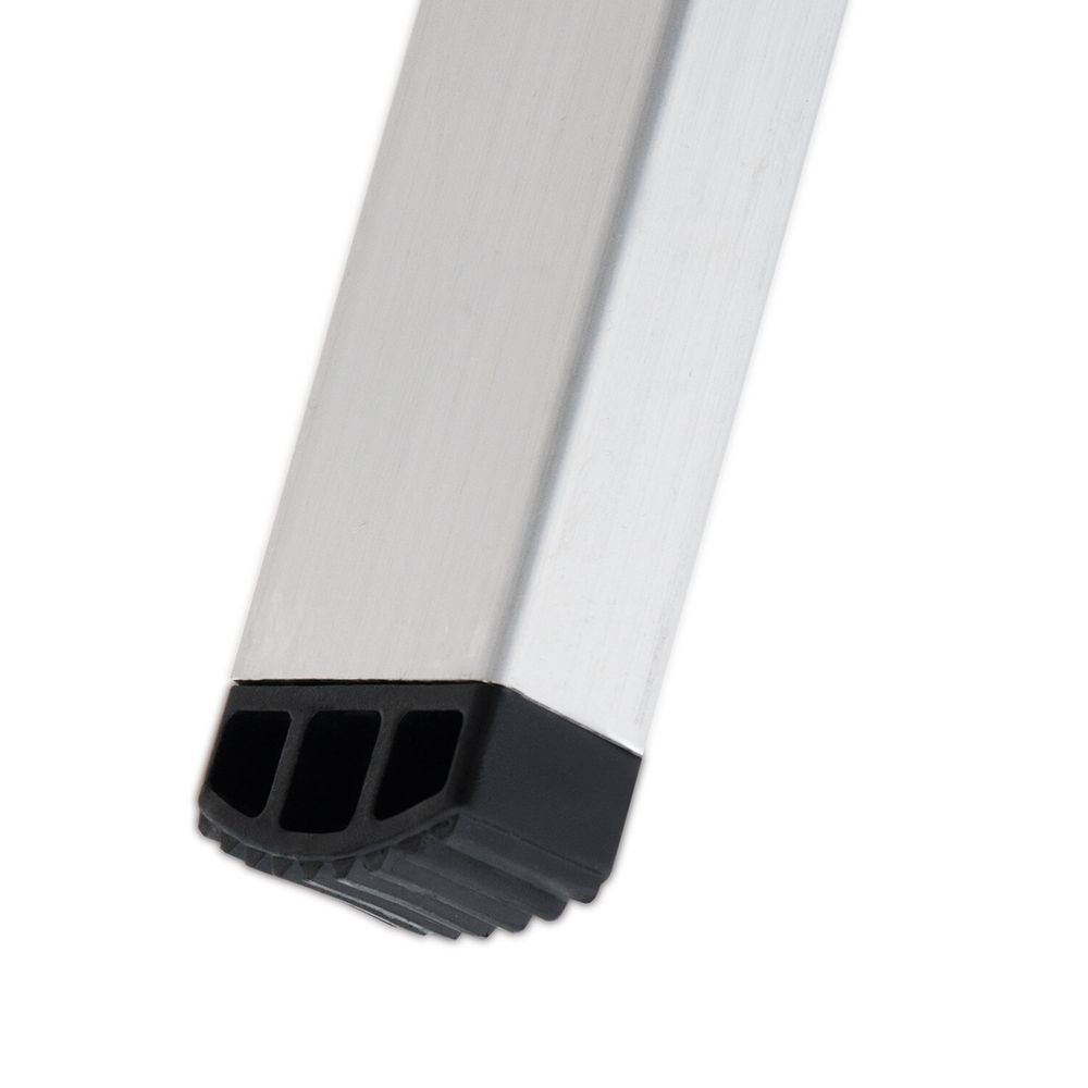 Стремянка алюминиевая 5 ступеней, высота площадки 1,04м, дуга безопасности 0,6м, площадка 26х26см, до 150кг, вес 4кг, НОВАЯ ВЫСОТА