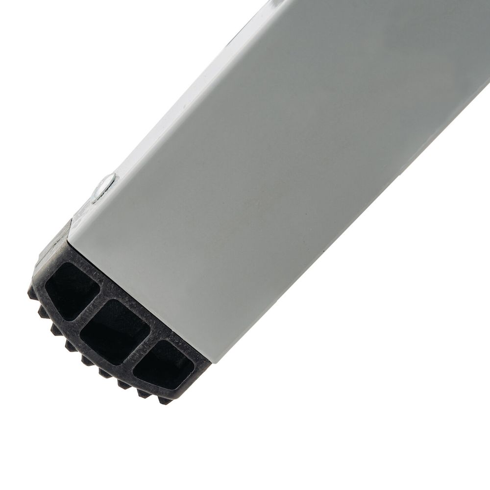 Стремянка сталь / алюминий 4 ступени, высота площадки 0,81м, дуга 0,6м, площадка 26х26см, до 150кг, вес 5,2кг НОВАЯ ВЫСОТА