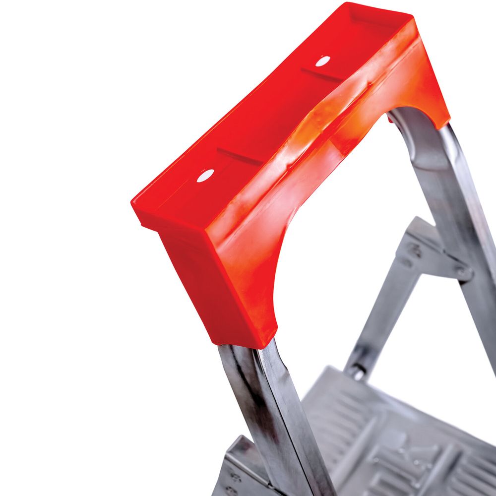 Стремянка стальная 7 ступеней, верхняя площадка 1,55 м, до 150 кг, облегченная, вес 8,74 кг