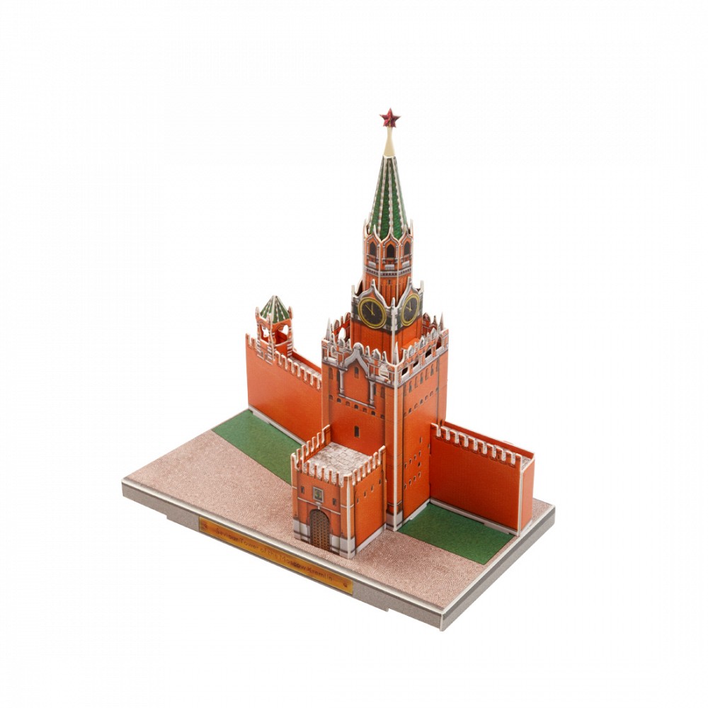 Конструктор из бумаги Спасская Башня Московского Кремля купить, цена в ...