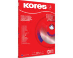 Бумага копировальная Kores, А4, 100 л, синяя