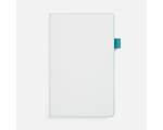 Ежедневник White Shall недатированный бело-бирюзовый