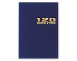 Книга учета 120л, А4, линейка, сшивка, бумвинил АЛЬТ