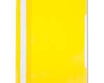 Скоросшиватель Бюрократ с карманом на верхнем листе, А4, желтый