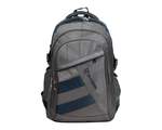 Рюкзак BRAUBERG "MainStream 2", 35 л, размер 45х32х19 см, ткань, серо-синий, 224446