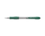 Ручка шариковая Pilot BPGP-10R-F Super Grip, автомат., 0,7 мм, зеленый