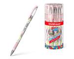 Ручка шариковая ErichKrause ColorTouch Flora, цвет чернил синий