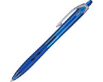 Ручка шариковая Pilot BPRG-10R-F-L Rex Grip, на масляной основе, автомат, цветной корпус, 0,7мм, синяя