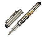 Ручка перьевая PILOT SVP-4M V-Pen, серый корпус, черная 
