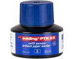 Чернила для маркеров пигмент EDDING PTK25/003, 25мл, синие
