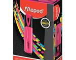 Маркер-выделитель Maped Fluo Peps Classic, розовый