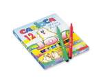 Фломастеры 12 цветов Carioca Joy Superwashable