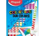 Фломастеры Maped Color Peps Duo, двусторон., 20 цв., 10 шт.