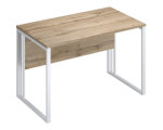 Стол Комус Мебель К-Loft 1180х670х752 дуб натуральный/белый
