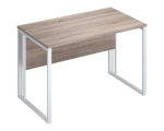 Стол Комус Мебель К-Loft 1180х670х752 дуб сонома темный/белый