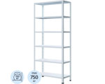 Стеллаж металлический с 6 полками 1000x400x2200