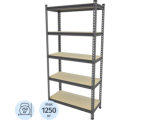 Стеллаж металлический Everest Beamy Simple, 5 полок 900х300х1800
