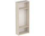 Корпус гардероба Easy One LT 768х370х1997 дуб шамони светлый