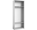 Корпус гардероба Easy One LT 768х370х1997 серый