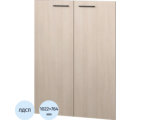 Двери низкие К-Loft (2шт.) 764х1022 дуб скандинавский