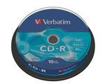 Диски Verbatim CD-R 700 Мб 52*Cake/10 43437