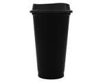 Стакан с крышкой Color Cap Black, черный