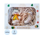 Набор игрушек Зимние забавы, из 2 фигурок, в подарочной уп