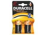 Батарейка Duracell С, LR14, А343, 2 шт/уп