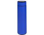 Смарт-бутылка c заменяемой батарейкой Long Therm Soft Touch, синий