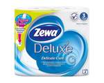 Бумага туалетная Zewa Deluxe, 3-сл, 4рул/уп, белая