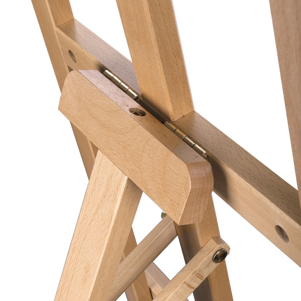 Мольберт напольный из бука, 158х50х87 см, высота холста до 121 см, лакированный, BRAUBERG ART CLASSIC