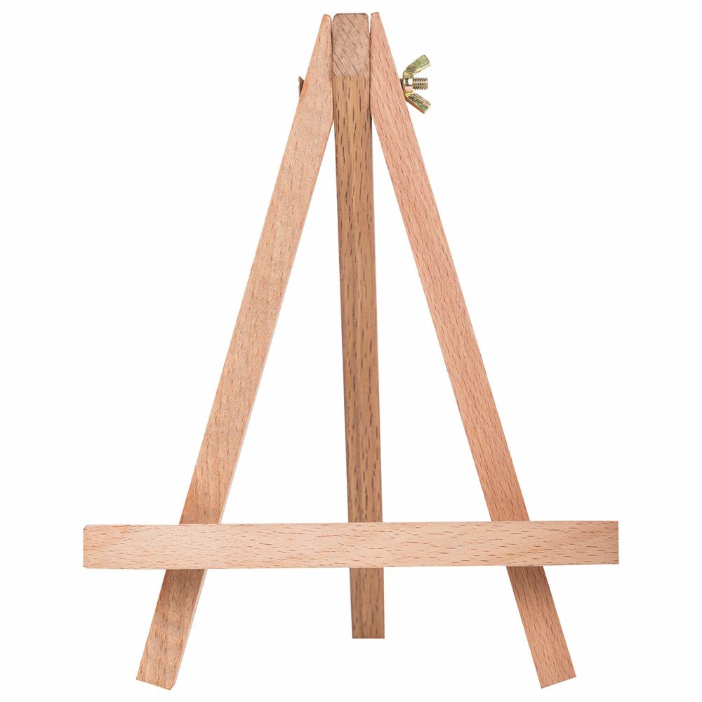 Мольберт настольный из бука 18х23 см, высота холста до 25 см, BRAUBERG ART CLASSIC