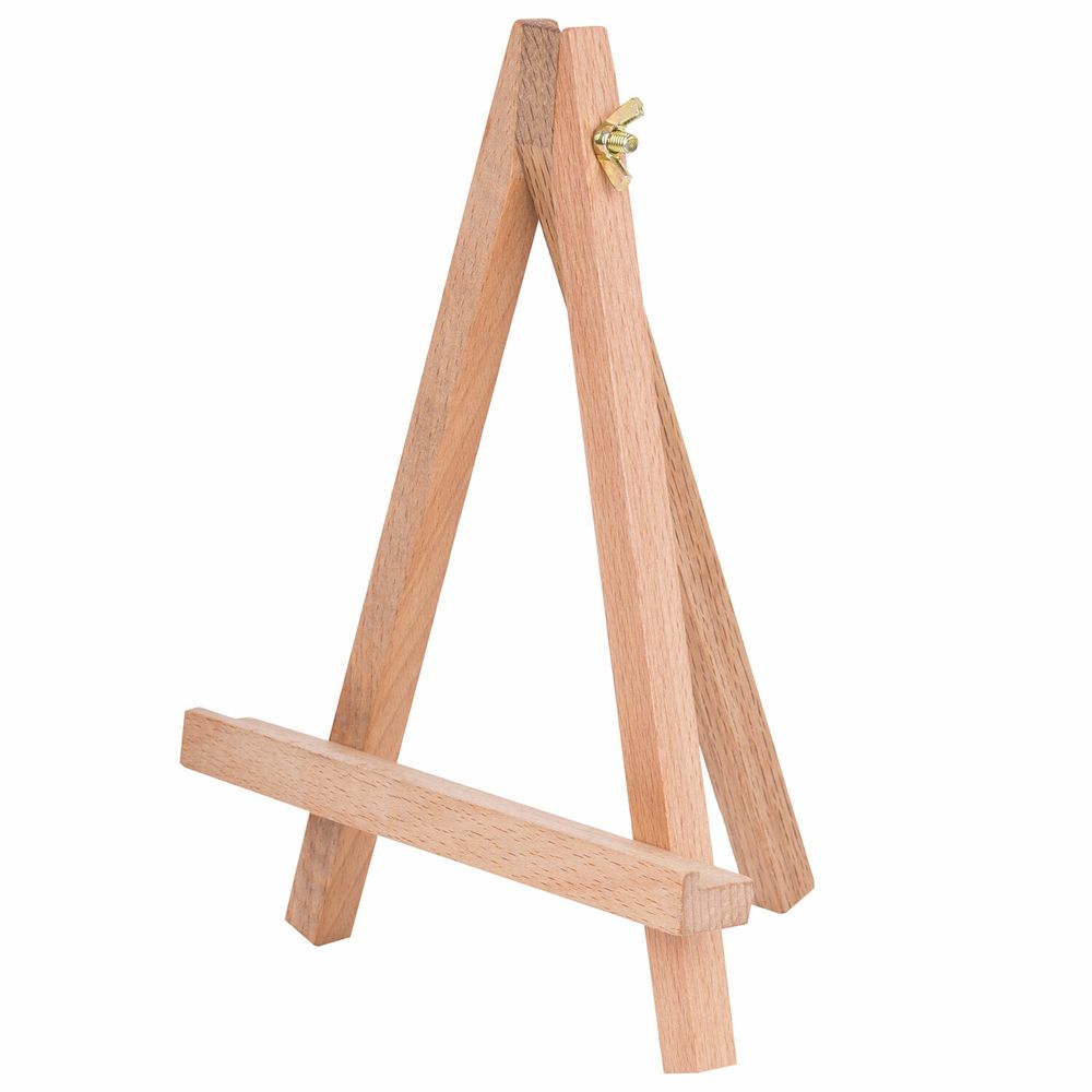 Мольберт настольный из бука 18х23 см, высота холста до 25 см, BRAUBERG ART CLASSIC