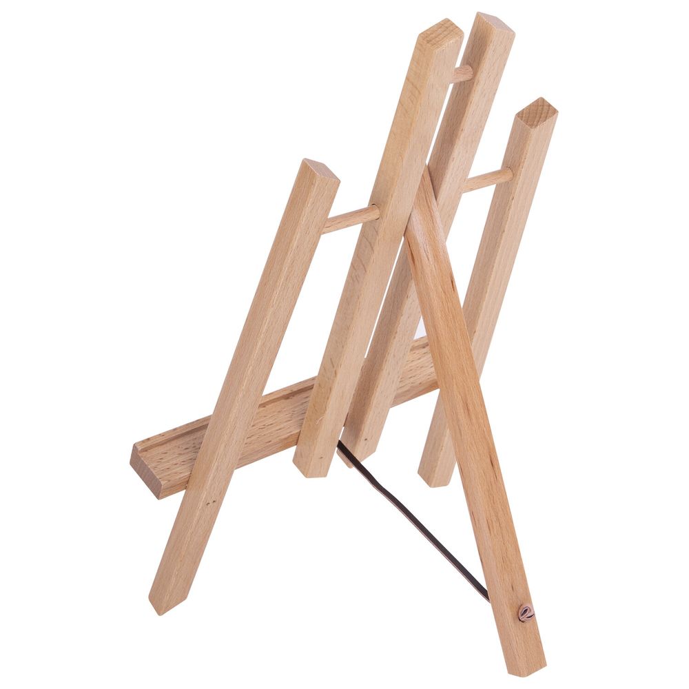 Мольберт настольный из бука 19х16х28 см, высота холста до 30 см, лакированный, BRAUBERG ART CLASSIC