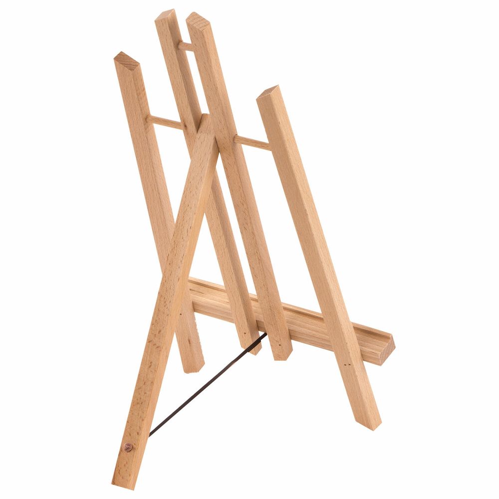 Мольберт настольный из бука 21х26х36 см, высота холста до 40 см, лакированный, BRAUBERG ART CLASSIC