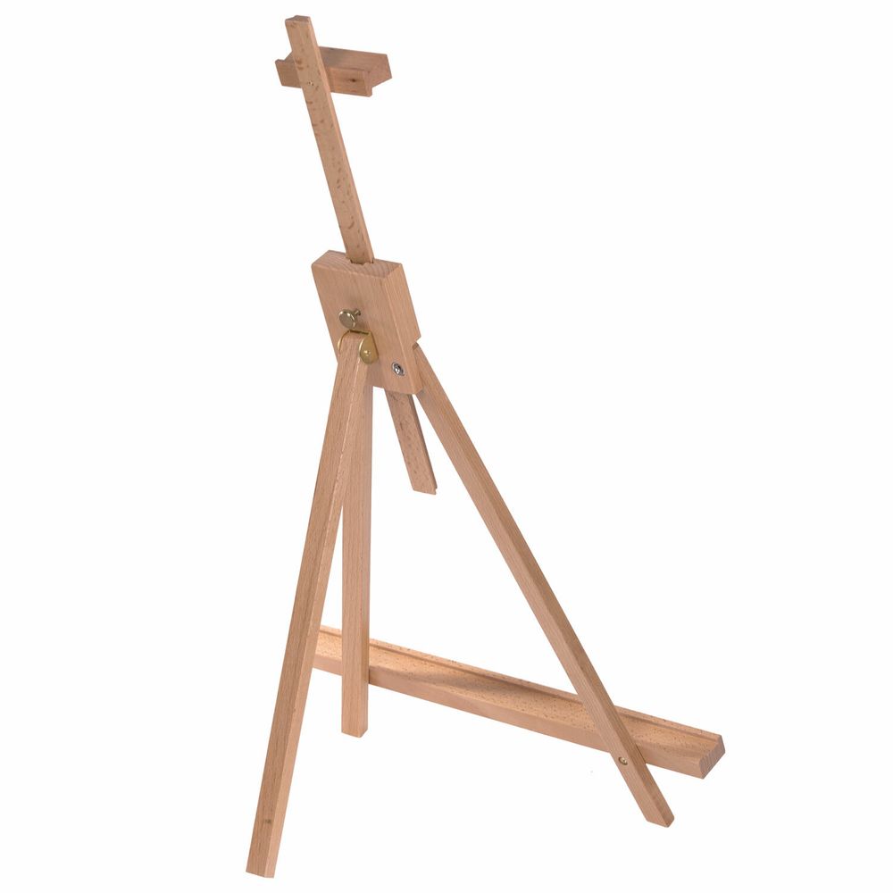 Мольберт настольный из бука 40х32х76 см, высота холста до 68 см, лакированный, BRAUBERG ART CLASSIC