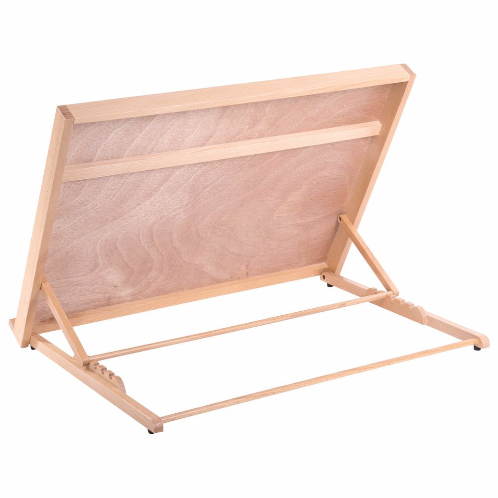 Мольберт настольный из бука А2, 65х48х47 см, регулируемый угол наклона, BRAUBERG ART CLASSIC