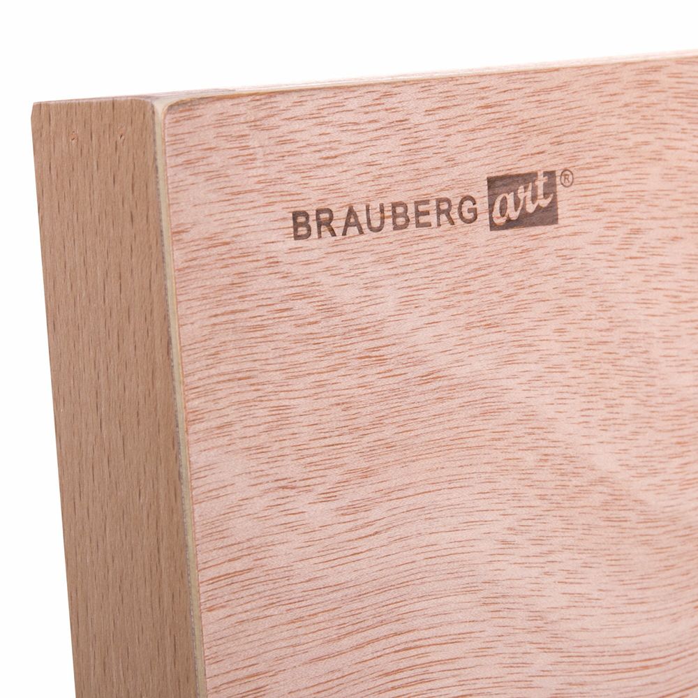 Мольберт настольный из бука А2, 65х48х47 см, регулируемый угол наклона, BRAUBERG ART CLASSIC