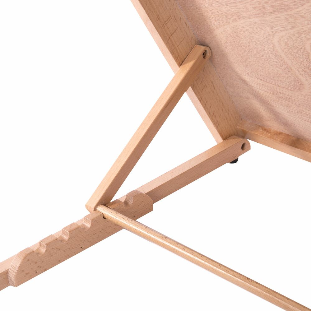 Мольберт настольный из бука А2, 65х48х47 см, регулируемый угол наклона, BRAUBERG ART CLASSIC