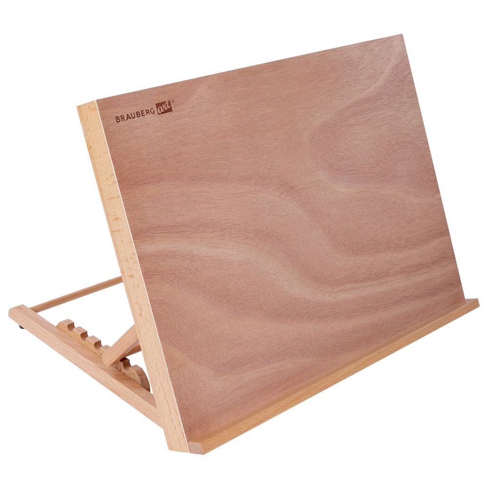 Мольберт настольный из бука А3, 47х36х31 см, регулируемый угол наклона, BRAUBERG ART CLASSIC