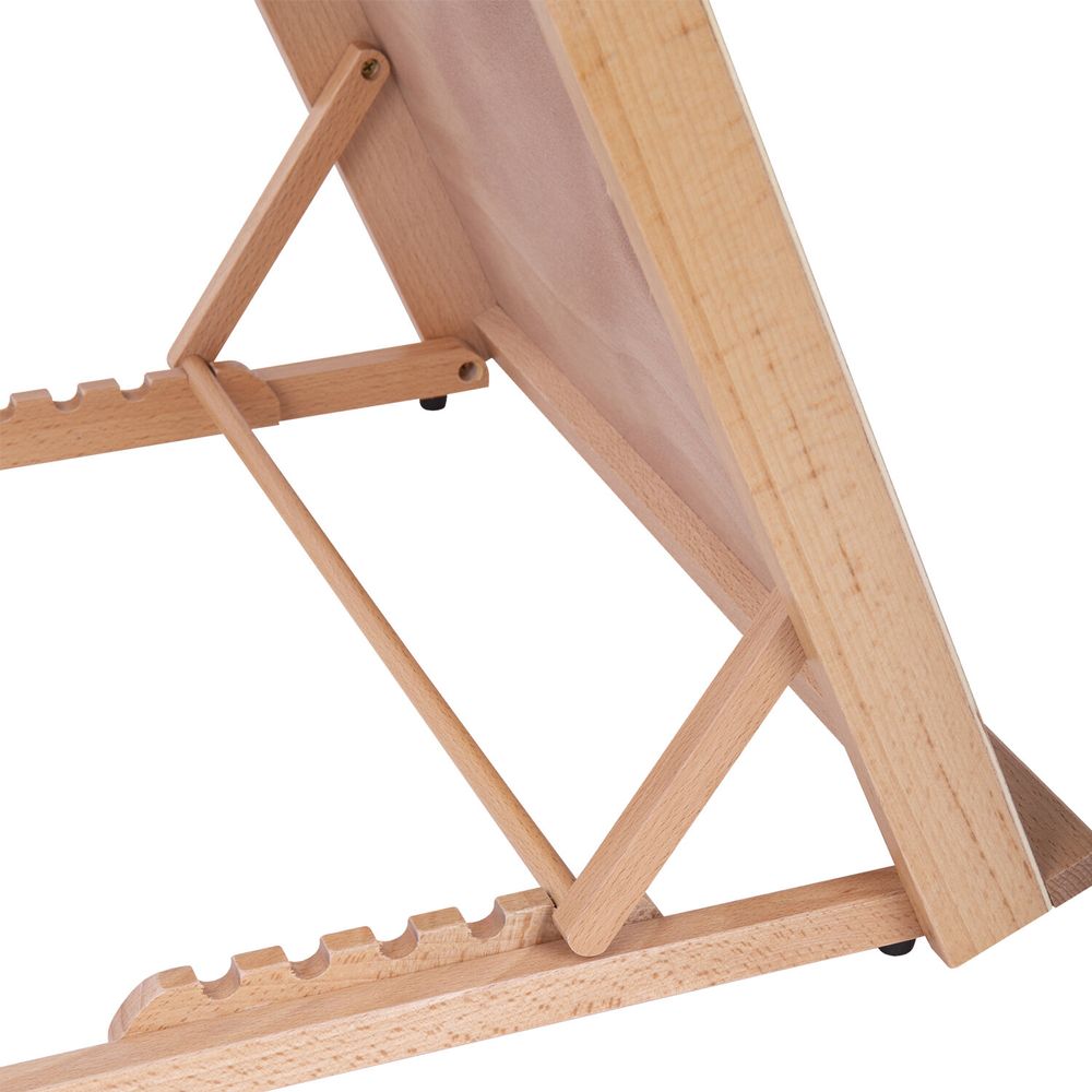 Мольберт настольный из бука А3, 47х36х31 см, регулируемый угол наклона, BRAUBERG ART CLASSIC