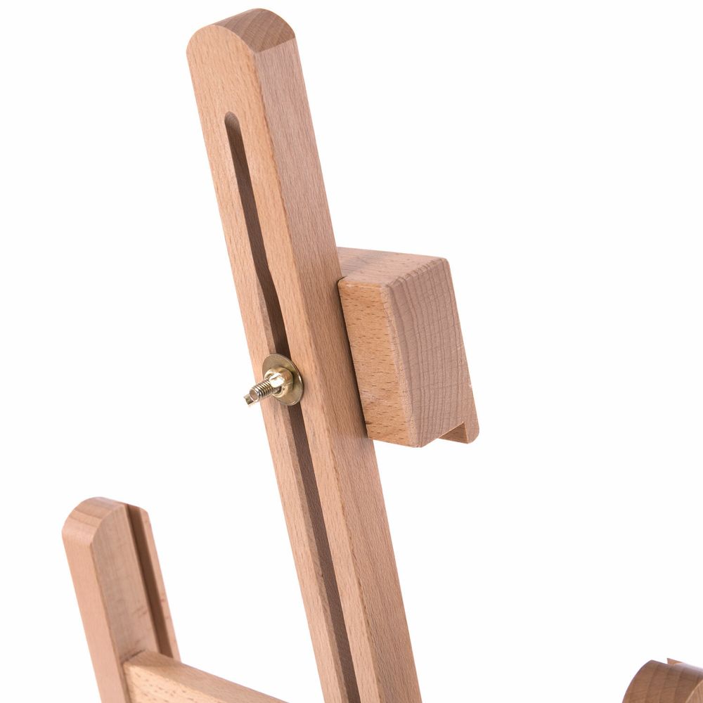 Мольберт настольный из бука, 27,5х97х32 см, высота холста 56 см, BRAUBERG ART CLASSIC