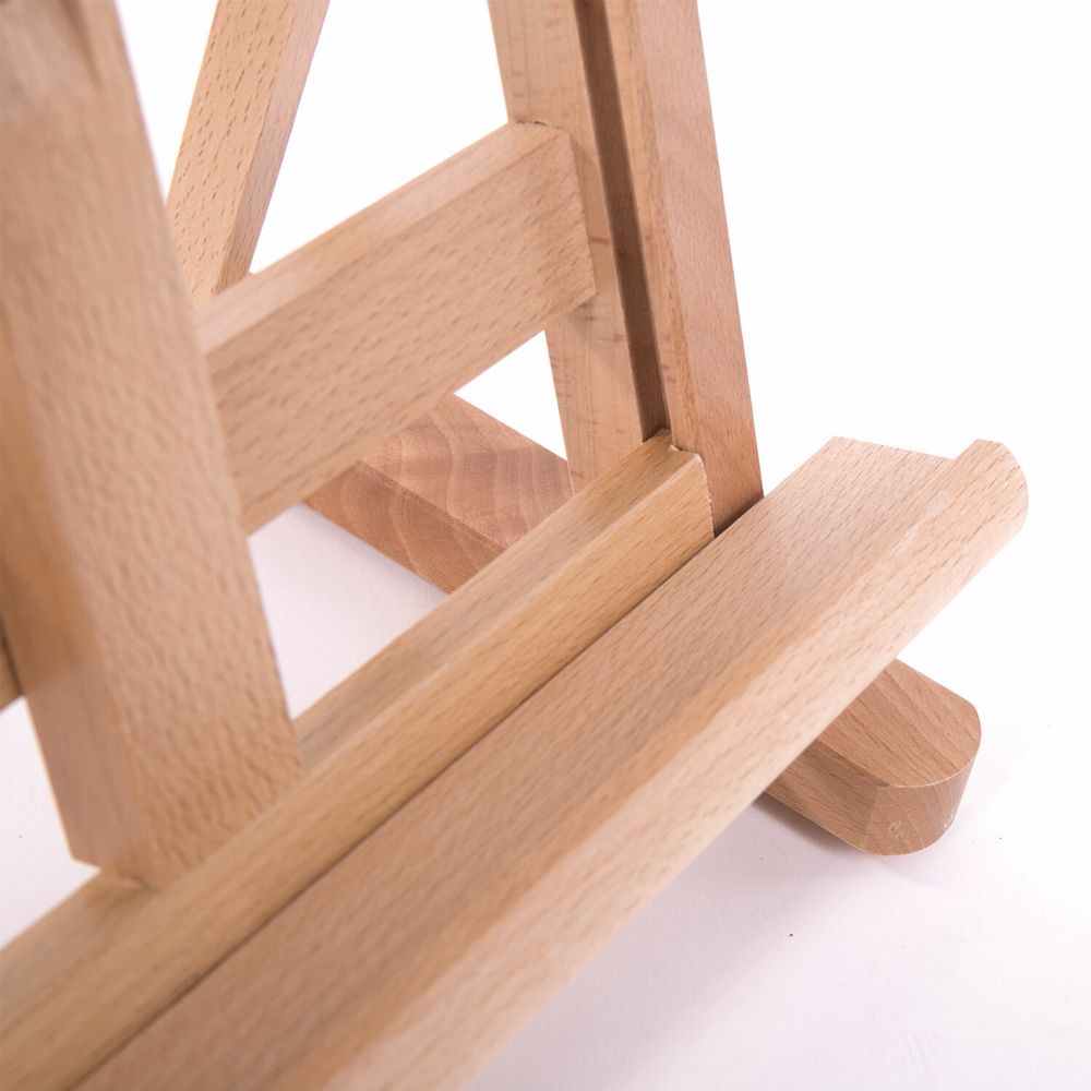 Мольберт настольный из бука, 27,5х97х32 см, высота холста 56 см, BRAUBERG ART CLASSIC