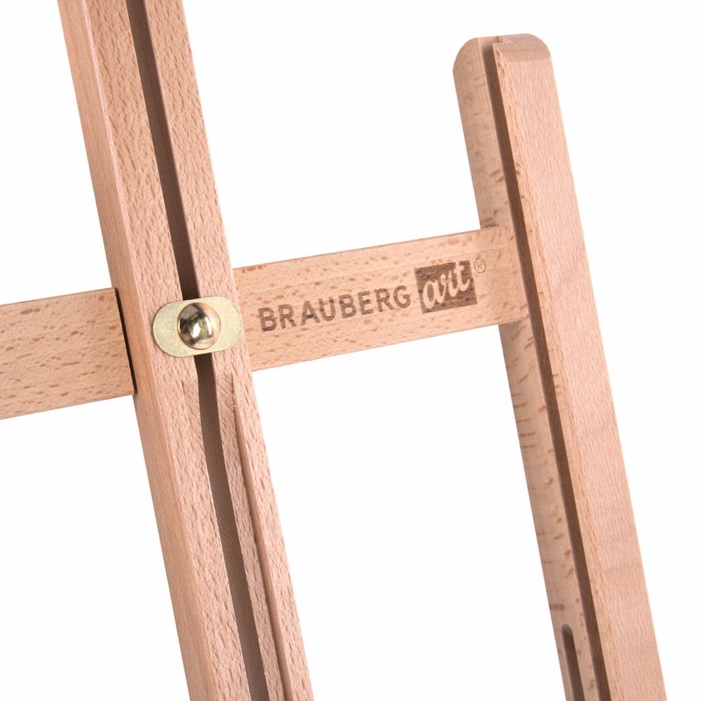 Мольберт настольный из бука, 27,5х97х32 см, высота холста 56 см, BRAUBERG ART CLASSIC