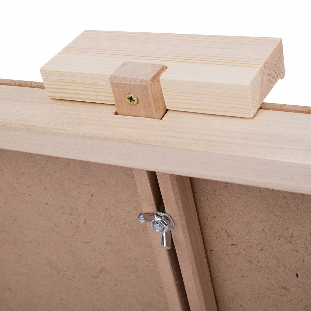 Мольберт настольный из липы, регулируемый верхний держатель, 68х45х38 см, BRAUBERG ART DEBUT