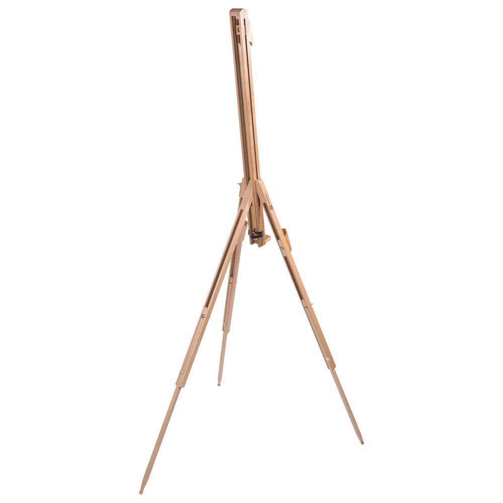 Мольберт полевой - тренога из сосны, высота 86-181 см, высота холста 104 см, BRAUBERG ART