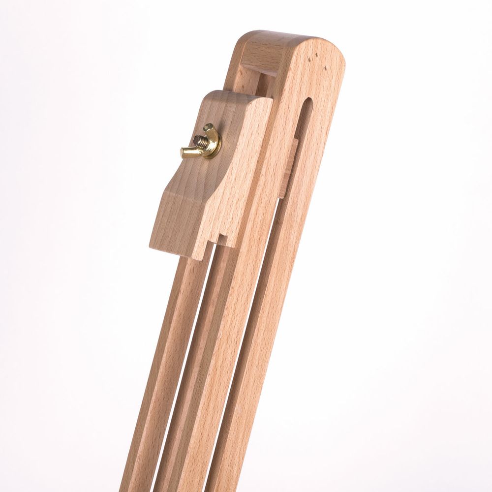 Мольберт полевой - тренога из сосны, высота 86-181 см, высота холста 104 см, BRAUBERG ART