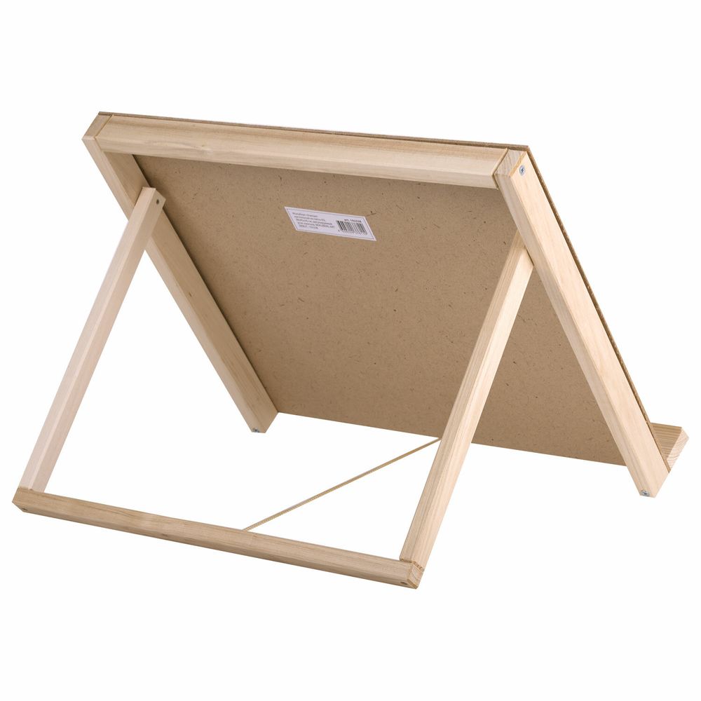 Мольберт-планшет настольный из липы А3, 38х45х36 см, BRAUBERG ART DEBUT