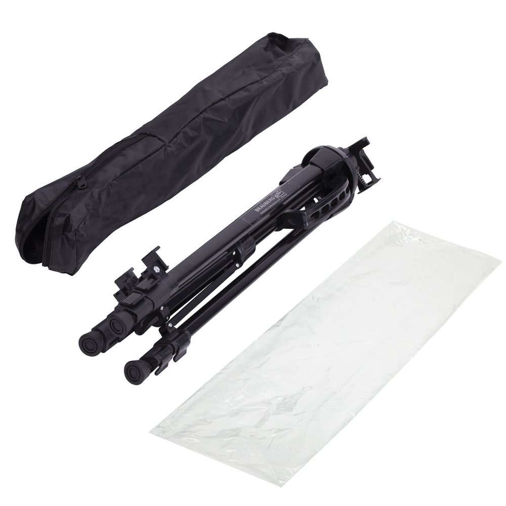 Мольберт-тренога металлический переносной, телескопический, 92х156х80 см, чехол, BRAUBERG ART