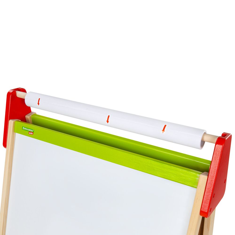 Мольберт растущий 3 в 1 для мела/магнитно-маркерный 48х43 см, BRAUBERG KIDS